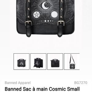Black Cosmic Small Bag